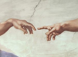 michelangelo hands of god and adam